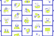 Tech and Engineering Icons Bundle, an Outline Icon by Creative Stall (Thumbnail 5 of 10)
