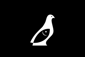bird with fish wildlife concept logo, a Branding & Logo Template by devastd