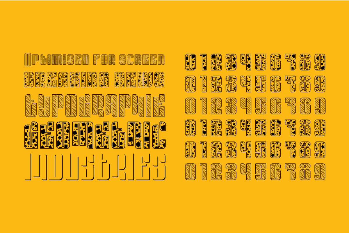 Sympathetic Font preview 5