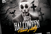 Halloween Party Flyer, a Flyer Template by creative-mint (Thumbnail 5 of 5)