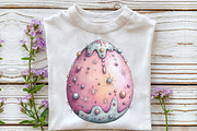 Whimsical Easter Egg Clipart, an Illustration by OK Design (Thumbnail 4 of 6)