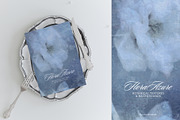Flora Azure Blue Botanicals, a Background Graphic by alonahaidash (Thumbnail 10 of 15)