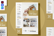 Real Estate Flyer, a Flyer Template by WOWPro (Thumbnail 1 of 3)