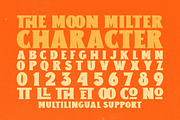 Moon Milter - Bold Display Font, a Font by Letterhend Studio (Thumbnail 5 of 9)