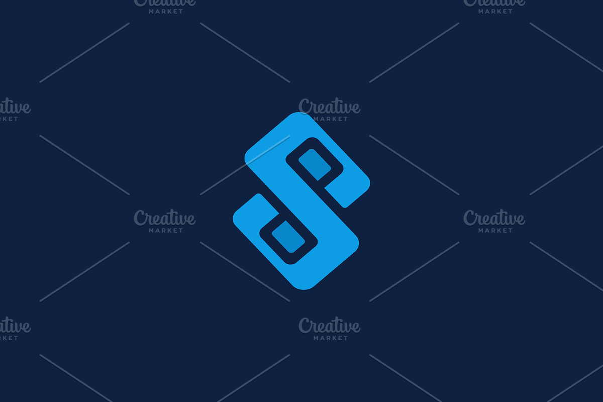 S, SP or PP letter minimal logo, a Branding & Logo Template by Amadul11 (Photo 1 of 4)