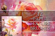 12 Procreate Texture Brushes, a Brushes & More by Papaya (Thumbnail 4 of 4)