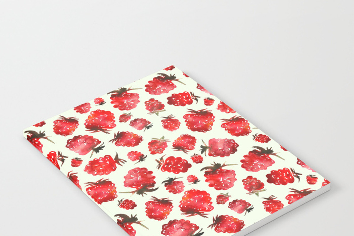 Very berry watercolor patterns, a Pattern Graphic by Katerina Tova (Photo 7 of 9)