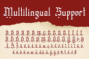 Wedgen Holdeza Blackletter Font, a Blackletter Font by Randi Irvan | Rvandtype (Thumbnail 13 of 13)