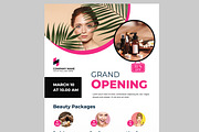 Beauty Treatment Flyer Layout, a Flyer Template by MightyDesign (Thumbnail 4 of 8)