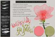 Watercolor Procreate Floral Brushes, a Brush Add-On by Studio Kitsch (Thumbnail 3 of 6)
