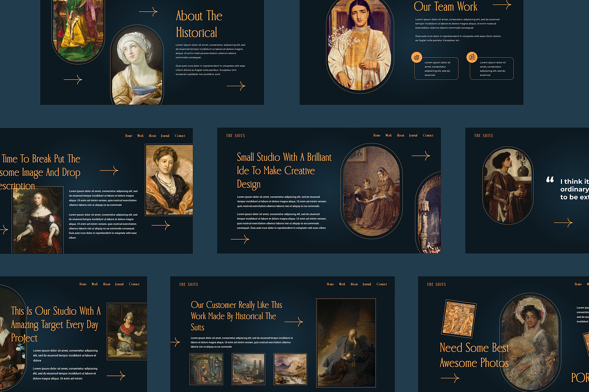 History creative design Powerpoint, a Presentation Template by Azruca (Photo 4 of 5)