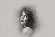 Sketch Art Editable Photo Effect, an Action Add-On by Photoshop Action (Thumbnail 5 of 16)