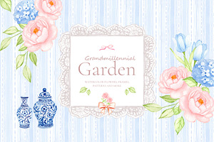 Grandmillennial Garden collection