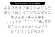 Fox Happy & Fox Happy Line Duo Font, a Symbol Font by Fox7 By Rattana (Thumbnail 5 of 8)