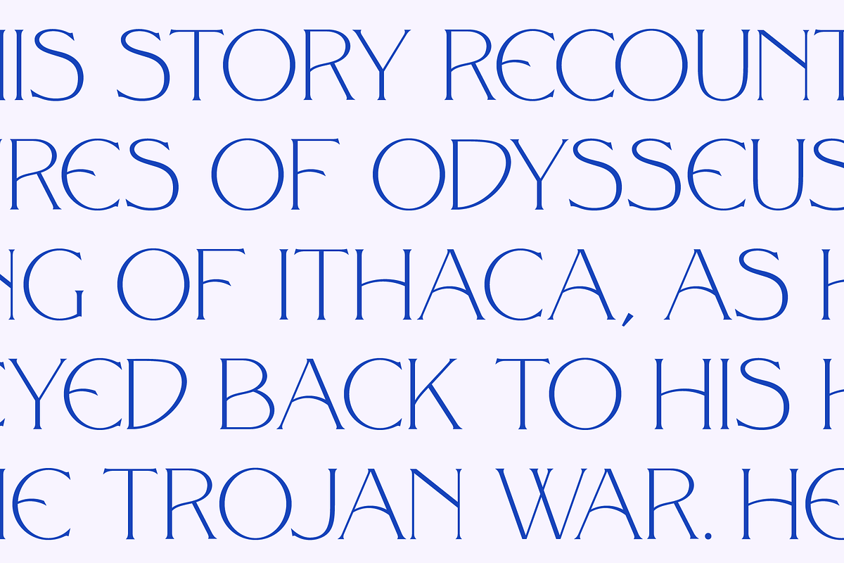 Olympus Font Family, a Serif Font by Hemphill Co (Photo 4 of 14)