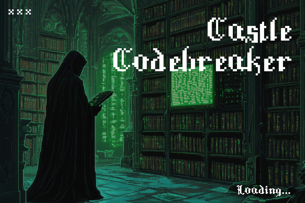 Gothic Byte - Blackletter 8Bit Type, a Blackletter Font by HipFonts (Photo 2 of 6)