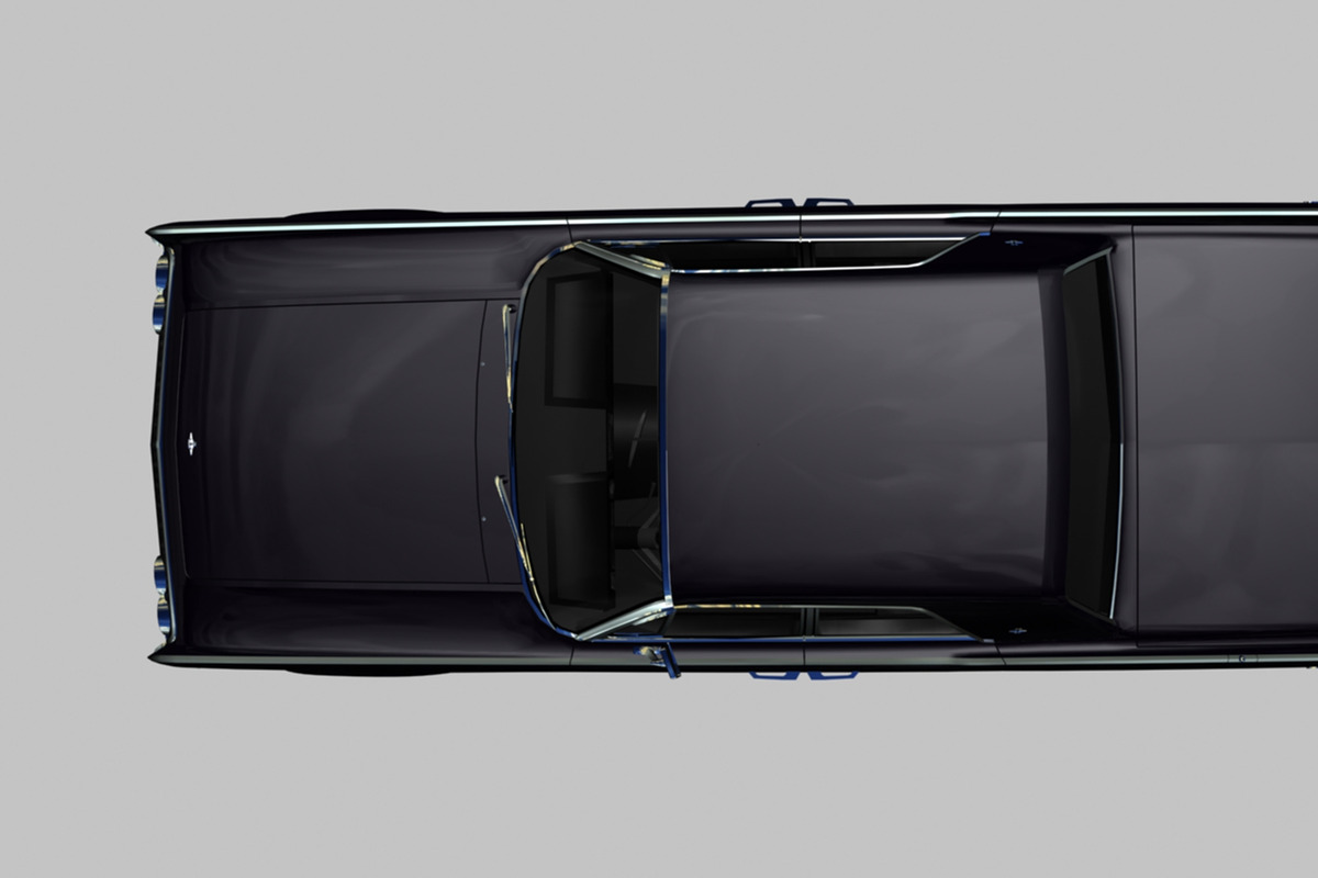 1962 Lincoln Continental, a Cars & Vehicle 3D Model by valtriiu (Photo 5 of 12)
