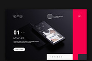 MOON01 UI KIT for Figma, an UI Kit Template by Newface (Thumbnail 4 of 9)