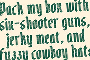 CS Brine Stamp, a Blackletter Font by Craft Supply Co. (Thumbnail 6 of 8)