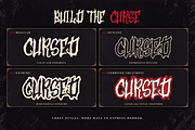 Death Curse - Gothic Horror Font, a Blackletter Font by agnyhasyastudio (Thumbnail 12 of 17)