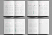 Planner Template, a Stationery Template by MightyDesign (Thumbnail 3 of 6)
