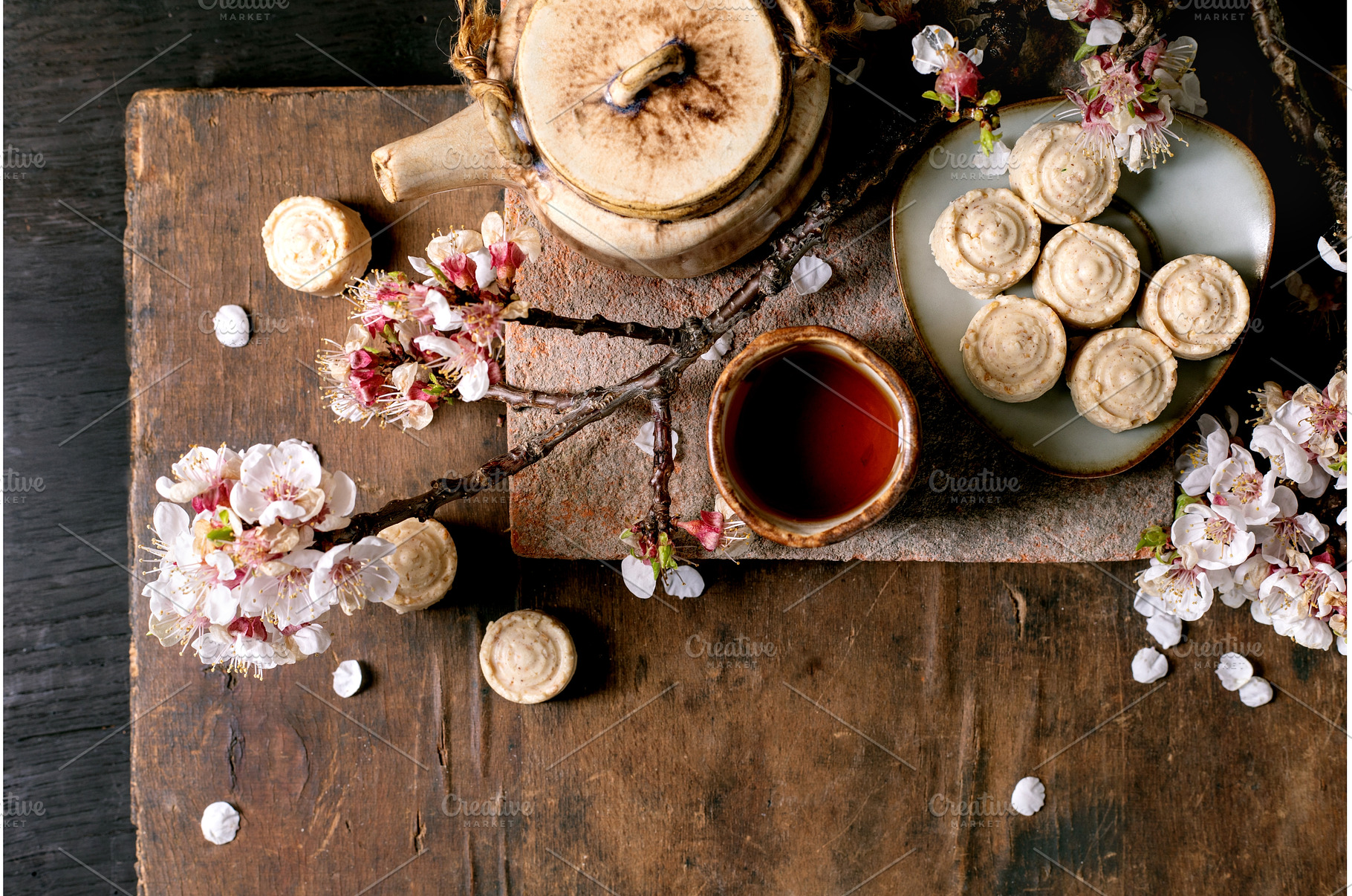 Asian Tea Ceremony With Cherry, a Food & Drink Photo by Natasha Breen