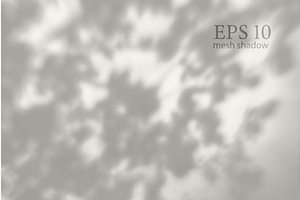 Transparent natural plant shadow, a Texture Illustration by Zimages