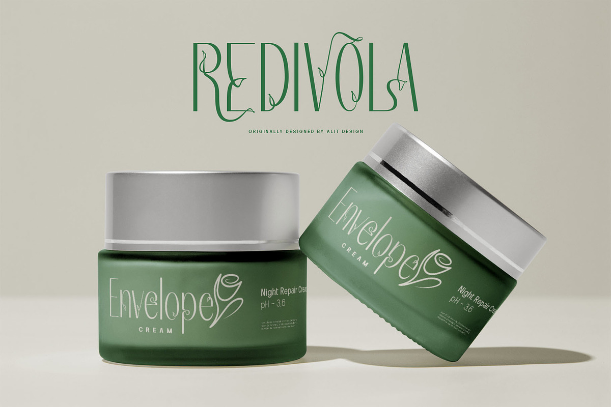 Redivola Typeface, a Sans Serif Font by alit design (Photo 10 of 15)