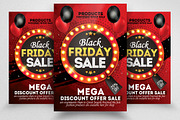 Black Friday Sale Flyer/Poster, a Flyer Template by Business Flyers (Thumbnail 1 of 2)