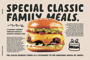 Flamb Burger Handwritten Font