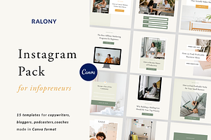 Instagram Pack for Infopreneurs