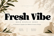 Fresh Vibe, a Serif Font by Wow Magic (Thumbnail 1 of 5)