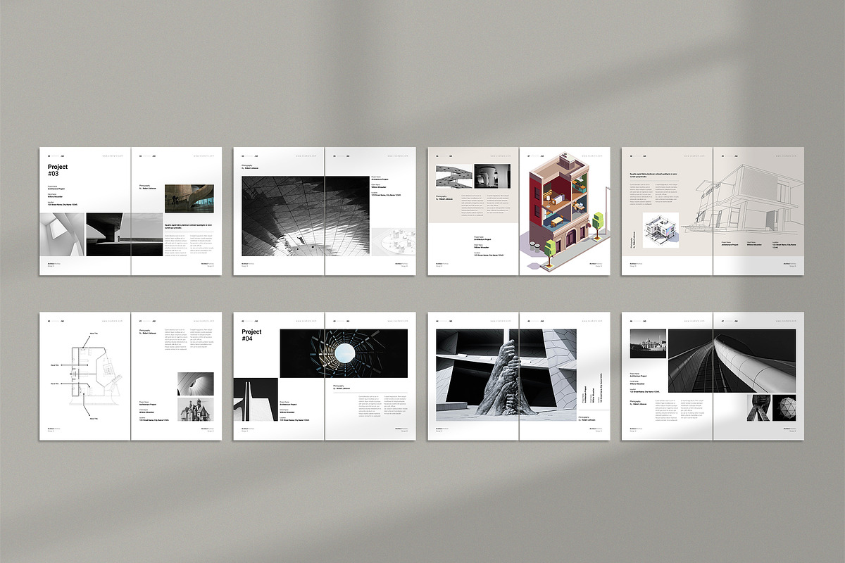 Architecture Portfolio Template, a Brochure Template by TemplateFolio-Shop (Photo 24 of 25)