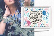 Flora&Bird - Brush Box for Procreate, a Brush Add-On by Gray Cat Graphics (Thumbnail 7 of 10)