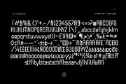 Futurama Modern Titling Fonts, a Sans Serif Font by Fortunes Co (Thumbnail 5 of 14)
