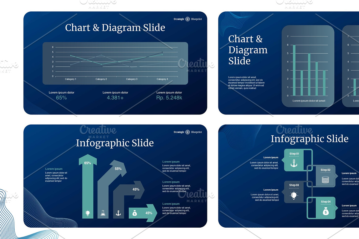 Blueprint Business Presentation, a Presentation Template by Interpitch (Photo 6 of 8)