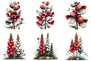 Whimsical Easter Foxglove Clipart, an Illustration by Sublimation Artist (Thumbnail 7 of 7)