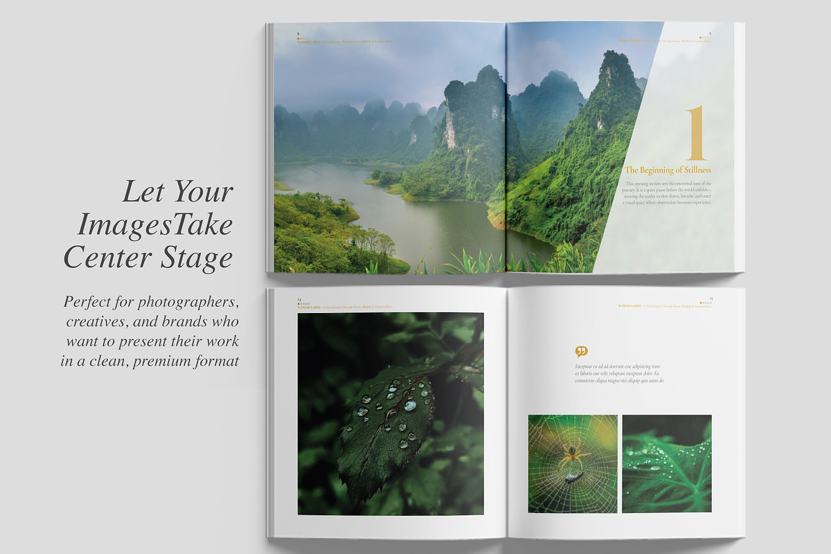Minimalist Canva Coffee Table Book, a Magazine Template by Oshin Design (Photo 4 of 8)