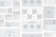 Karuki Wireframe Kit, a Wireframe Template by MahamedElgendy (Thumbnail 2 of 4)
