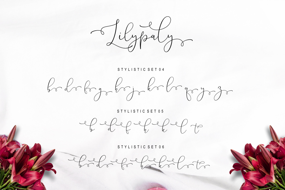 Lilypaly - Handlettering Font, a Script Font by Sronstudio (Photo 18 of 19)