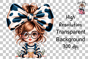 10 Adorable Coffee Lover Clipart PNG, a Graphic by Clipart Bloom (Thumbnail 10 of 11)