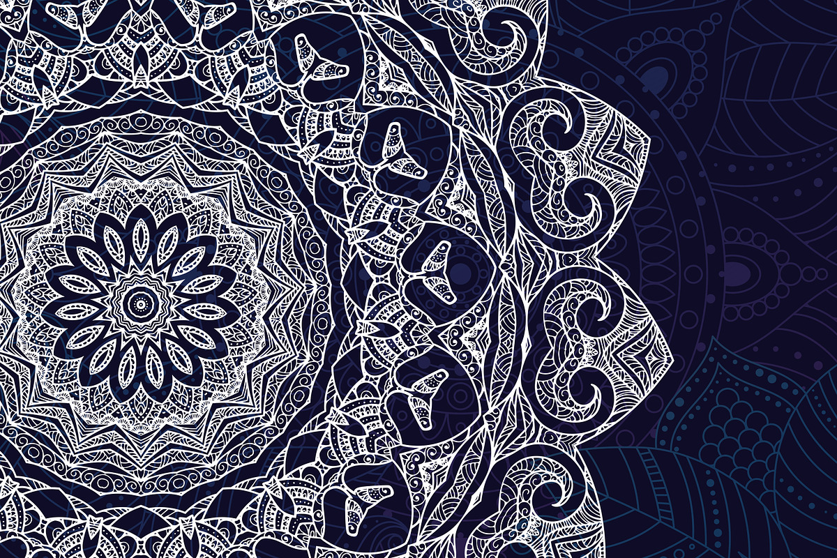 67 Procreate Mandala Stamps Mandalas, a Brush Add-On by Endete & Mazak brushes (Photo 4 of 5)