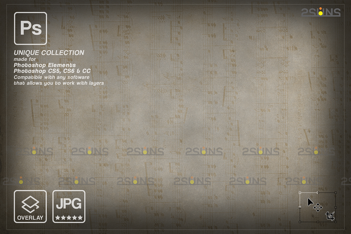 Fine art texture overlays Photoshop, a Texture Graphic by 2SUNS (Photo 6 of 9)