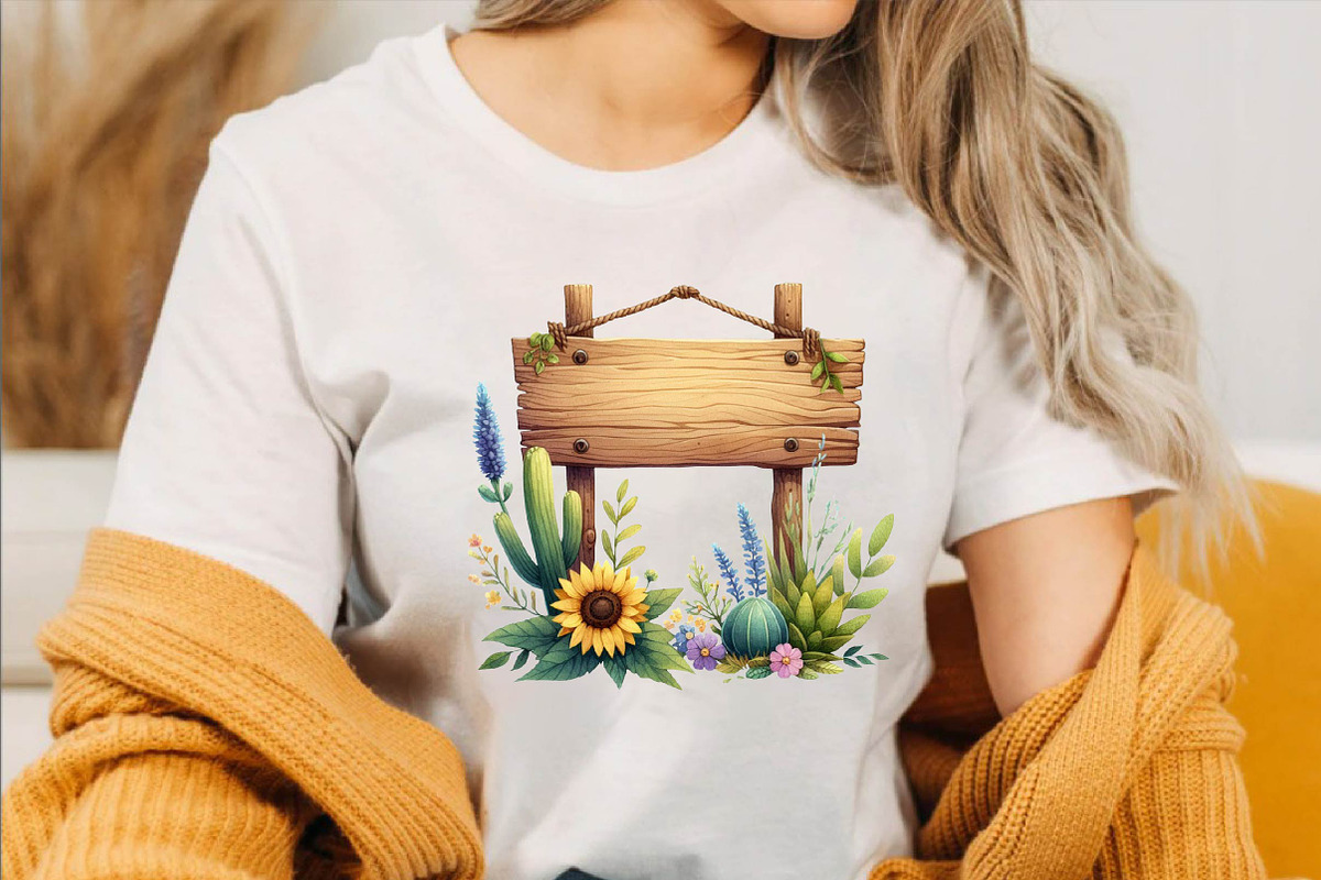 Summer Day Wooden Sign Sublimation C, an Illustration by SVGArt (Photo 4 of 8)