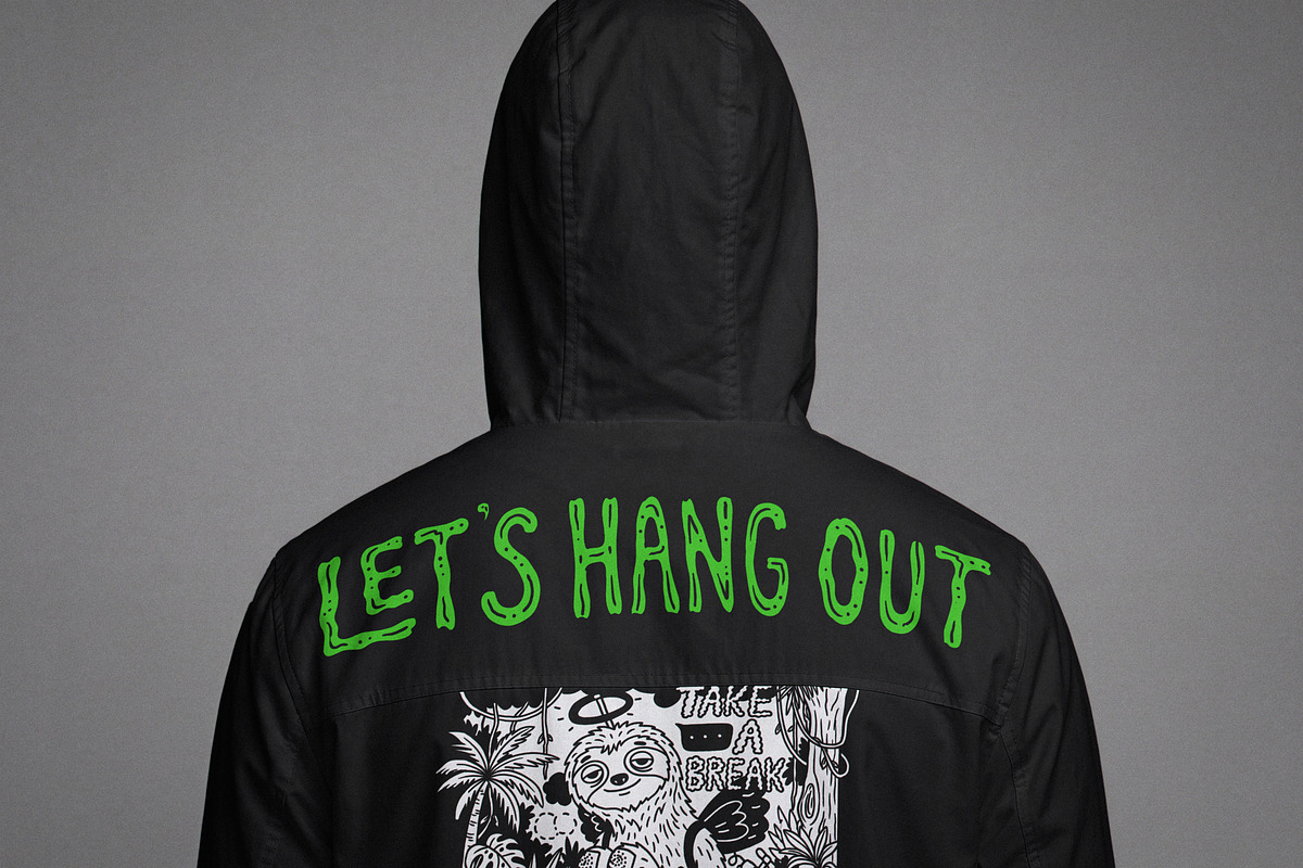 Urban Windbreaker Hoodie Mockup, a Hoody Mockup by Designer Dude (Photo 1 of 2)