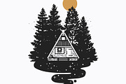 Be as wild as the forest. Vector art, an Illustration by Nadia Murash (Thumbnail 4 of 5)