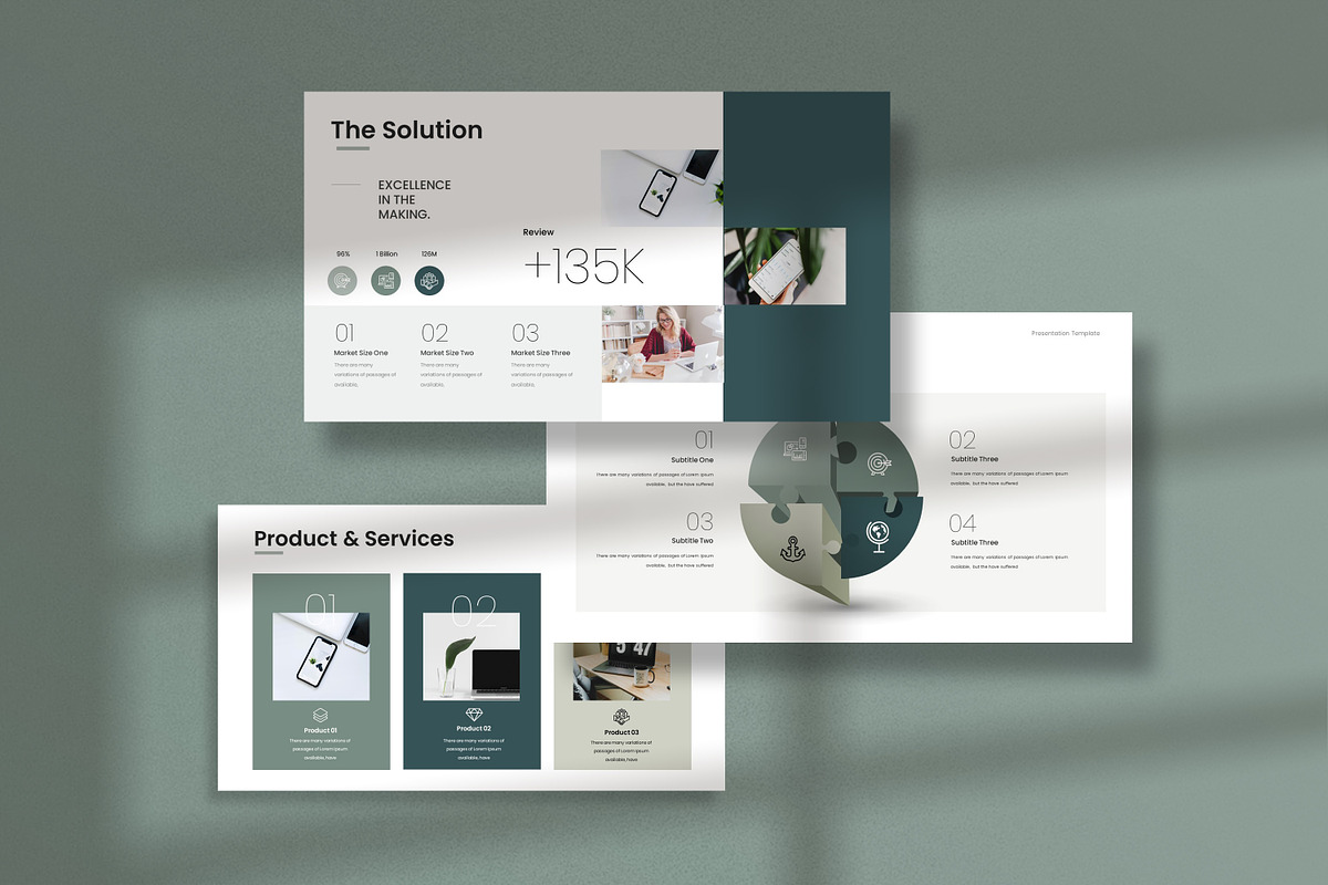 Investor Presentation Template preview 4