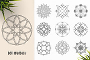 530 Vector Mandala Ornaments, an Animal Illustration by pixaroma (Thumbnail 37 of 55)