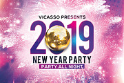 New Year Party, a Flyer Template by What a Story (Thumbnail 5 of 5)
