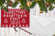 Christmas Knitted Font Web, a Symbol Font by Artolus (Thumbnail 9 of 9)